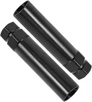 NOLITOY 2pcs Wheel Lug Nut Socket Precision Metal Wrench Tuner Tool for Spline and Lug Nuts Portable and Versatile for Quick Repairs and Various Applications