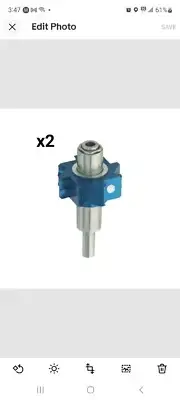 Rito RT-SA430 Star 430 Push Button Turbine Combo/Rotor Spindle & Impeller QTY 2