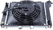 Radiator Grille Fit for Zongshen 150cc 200cc 250cc Engine ATV Buggy Quad Bike Accessories Radiator Water Tank Cooler Water Cool Fan Kit Engine Radiator