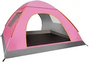 Outdoor Camping Tent Quick-Open Automatic Tent Portable Tent Easy to Install 3-4 Person Tent Multifunctional Tent