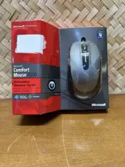 Microsoft Comfort Mouse Black Gray 4500 PC Mac USB 4FD-00016 Tilt Wheel 1422