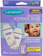 LANSINOH BREASTMILK STRGE Bags 50 CT (3 Pack)