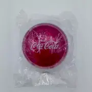 Vintage Enjoy Coca Cola Yo Yo Translucent Red 2 Inch Diameter Coke Yoyo NEW