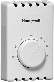 Honeywell Line Volt Thermostat, 4, CT410B, 120V