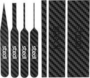 [stedi] Carbon Fiber Sanding Sticks, Hobby Model Tools, 7-piece set (3"×0.6",3"×0.4",3"×0.2" and 4 Detail Sanding Boards) Professional Sanding Sticks for Sticky Sandpaper