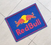 BU Red Bull Rubber bar mats spill mat bar runner drip mat beer coasters mat pubs