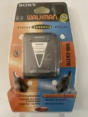 Sony Walkman WM-EX170 Mega Bass Anti Rolling NOS NEW W/Defect