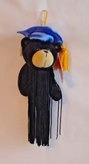 Gund - Tassulations Tassle - Parker the Black Bear - New - #14193