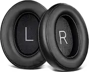 SOULWIT Protein Leather Earpads Replacement for Sennheiser Momentum 3 Wireless Noise Cancelling Over/Around-Ear Headphones, Ear Pads Cushions with Soft Noise Isolation Memory Foam