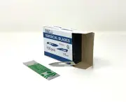 Disposable Surgical Scalpel Blades Size 18 Sterile Carbon Steel Box of 1000
