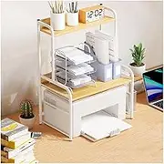 Printer Stand Printer Desk Printer Table Printer Shelf Desk Organizer Storage Shelf Desktop Printer Stand for Fax Machine Scanner Printer Shelf Printer Rack (Color : C)