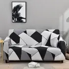 Stretch Plaid Slipcover Elastic Sofa Cover Adjustable Couch Cover 1/2/3/4-seater