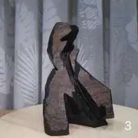 在飛比找蝦皮購物優惠-石雕大師 蘇瑞鹿作品 舞動太極☯️鐵丸石 石雕 擺件