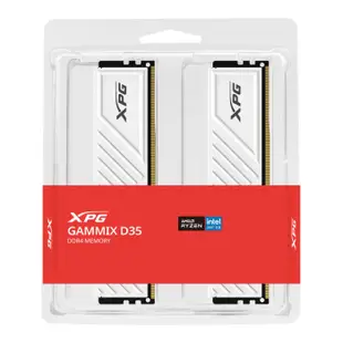 威剛 Adata XPG Gammix D35 2X8GB DDR4 3200MHz 內存 Ram 16GB 白色