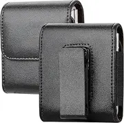 Mobile Phone Case with Belt Clip, Mobile Phone Holder for Belt, Mobile Phone Belt Bag for Samsung Galaxy Z Flip 5/Flip 4/Flip 3 (Style 1)