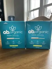 2 Pack- o.b. Organic 100% Organic Cotton Regular, 36 Tampons