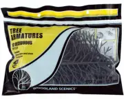 Woodland Scenics ~ New ~ Deciduous Tree Armatures ~ 5" to 7" ~ 12 Pieces ~TR1123