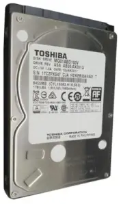 TOSHIBA - Recertified 2.5" Internal Hard Drive SATA 3Gb/s, 1TB