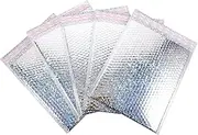 Alipis 5pcs Packaging Self Adhesive Shipping for Mailing and Clothing Storage Shock Absorbing Padded Envelopes Stylish Foil Design