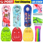 Kid's Surfboard Float Row Inflatable Water Float Row Flamingo Leisure Toy Bed