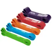 SUNPOW Pull Up Assistance Bands - Set of 5 Resistance Heavy Duty Workout