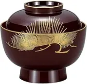Nakatani Brothers Shokai "Yamanaka Lacquerware" Daimyo Zoni Bowl, Tamematsu 37-3821