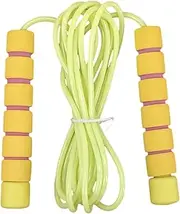 Jump Rope - Adjusted Length Tangles Frees Segmented Beaded Skipping Rope | Lightweight Kids Jumping Ropes High-Speed Knot-Proof Non-Slip Foam Grip Beginner Skipped String for Home Workouts