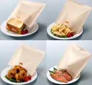5/10pcs Toastie Pocket Bag Non-Stick Reusable Toaster Sandwich Bags Pouch