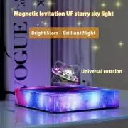 Magnetic Levitating UFO Lamp - RGB Galaxy Base, Touch Control, Unique Gift Idea