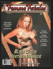 MAG: Femme Fatales-2/25/2000-Heather Donahue-Blair Witch Project cover-Robin ...
