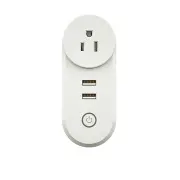 Us Zig Bee 3.0 Dual Usb Wireless Socket Plug Smartthings App Remote Control Echo Plus Voice Control Work With Alexa Google Home