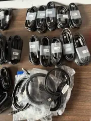 (10) X HP, DELL USB 3.0 Super Speed USB Type A-B Printer Scanner Cord Cable 6FT