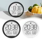 Multifunctional Thermohygrometer Clock with Fahrenheit and Celsius Display