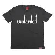 Guitarded T-SHIRT tee electric guitar music band funny birthday gift present