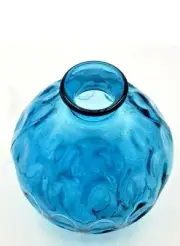 Empoli Blown Glass Bottle /floral Base