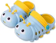 JUXI Toddler Clogs Girls Boys Clogs Garden Shoes Cartoon Slides Toddler Sandals Beach Kids Slippers