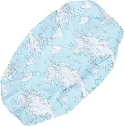 ERINGOGO Sheet Bassinet Sheet Stretchy Fitted Mattress Protector with Delicate Pattern Removable and Durable Design for Various Bassinet for Comfort and Security