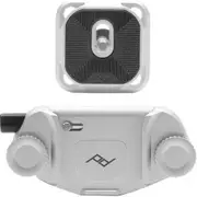 Peak Design Capture Camera Clip v3 Silver - no plate