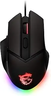 MSI Clutch GM20 Elite Gaming Mouse, Black