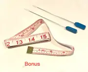 2X Looper Threader for All Overlockers/Sergers Bonus Tape Measure 150cm/60in.