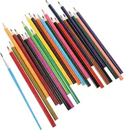 JOINPAYA 24pcs Pre Sharpened Colored Pencils Vibrant Art Supplies for School Classroom and Office Use for Parties and Creative Projects