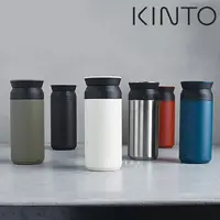 在飛比找PChome24h購物優惠-日本KINTO 隨行保溫瓶350ml-黑