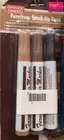 3pcs Furniture Touch Up Scratch Fix Pen Light, Medium & Dark Brown Repair 1609