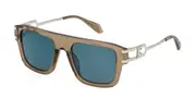 Just Cavalli SJC096 09X8 Men's Sunglasses Brown Size 53