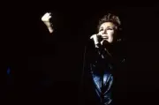 Celine Dion in concert in March 1996 Old Photo 1