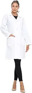 [Natural Uniforms] Unisex 40 inch Lab Coat, White