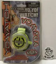 Vintage Yomega Fireball YoYo Watch Yellow Yo-Watch Hard To Find Rare NOS