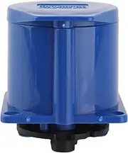 Respicefinem Industrial Power Socket 3 Pin 1 Phase Explosion Proof Concealed Installation 32A 220 for Wide Indoor Outdoor Use in Industry Airports Docks Metallurgy Power Plants
