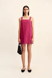 GRACE MINI DRESS - DRAGON FRUIT