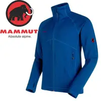 在飛比找松果購物優惠-MAMMUT 男Aconcagua Jkt彈性刷毛外套《群青